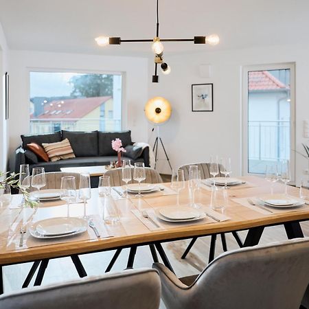 Moderne Apartments Mit Highspeed-Wlan Und Gratis-Tiefgarage Ihr Perfekter Rueckzugsort Nahe Dem Zentrum Und Der Therme I Barrierearm Bad Kissingen Exterior foto
