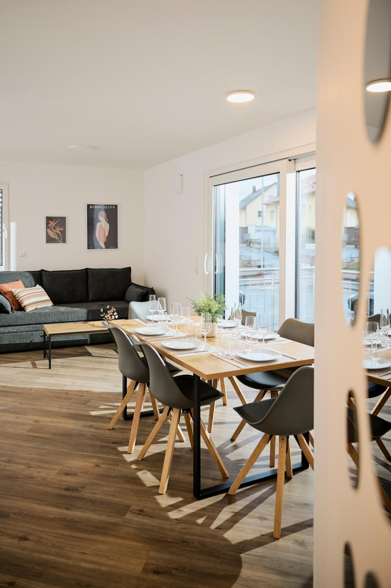 Moderne Apartments Mit Highspeed-Wlan Und Gratis-Tiefgarage Ihr Perfekter Rueckzugsort Nahe Dem Zentrum Und Der Therme I Barrierearm Bad Kissingen Exterior foto