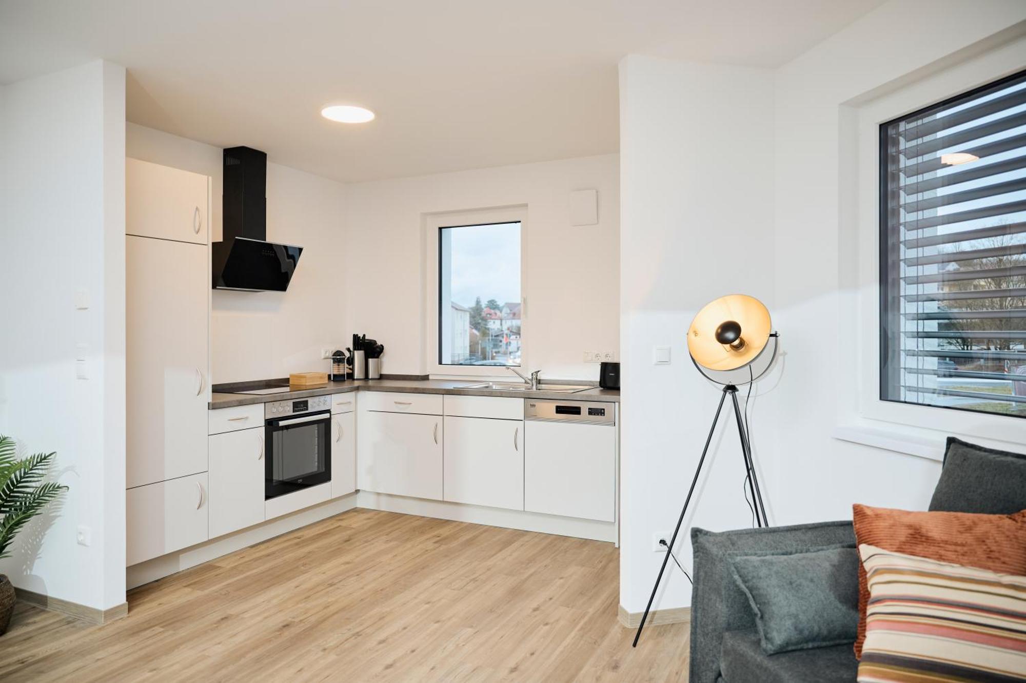 Moderne Apartments Mit Highspeed-Wlan Und Gratis-Tiefgarage Ihr Perfekter Rueckzugsort Nahe Dem Zentrum Und Der Therme I Barrierearm Bad Kissingen Exterior foto