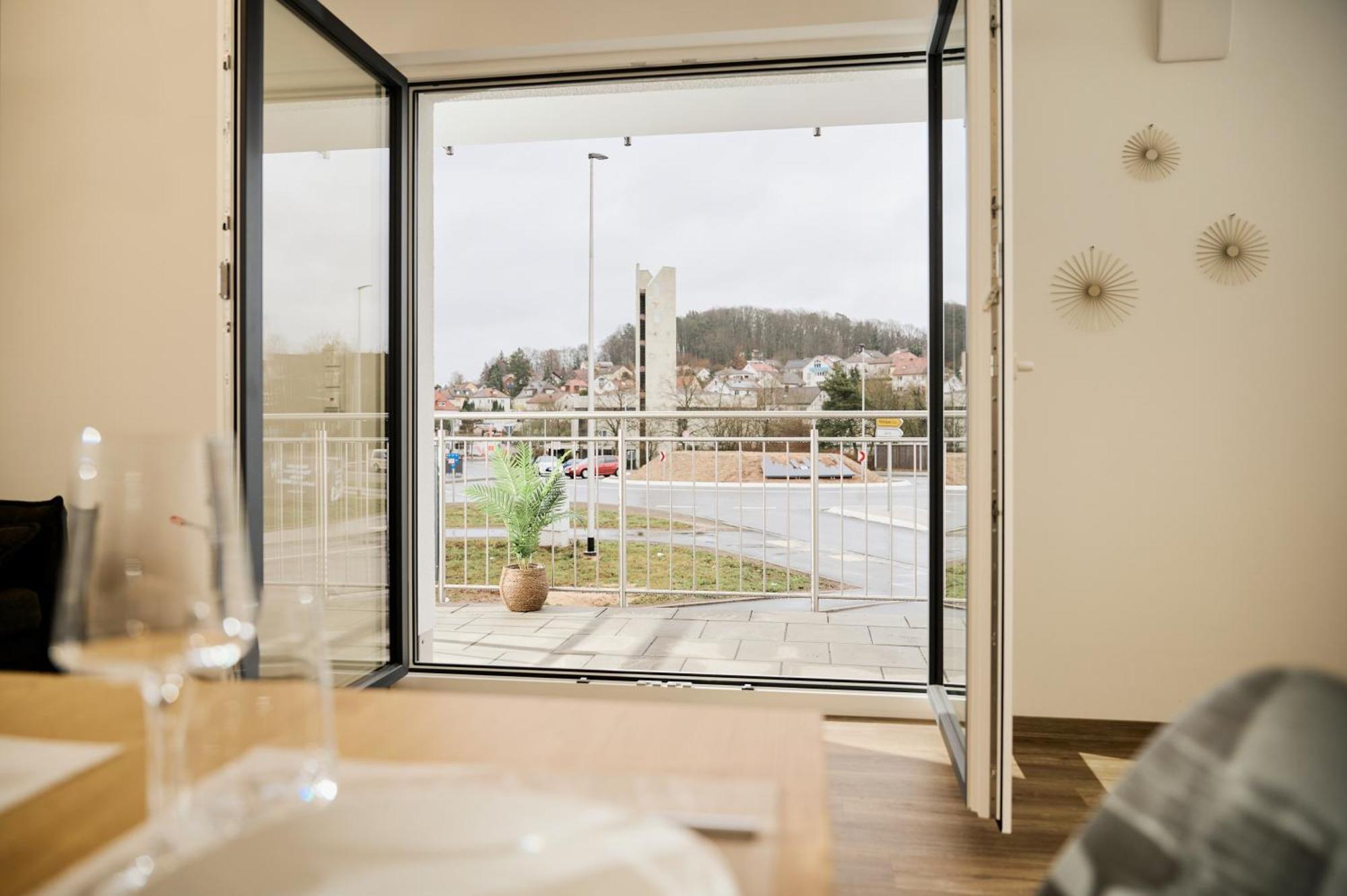 Moderne Apartments Mit Highspeed-Wlan Und Gratis-Tiefgarage Ihr Perfekter Rueckzugsort Nahe Dem Zentrum Und Der Therme I Barrierearm Bad Kissingen Exterior foto